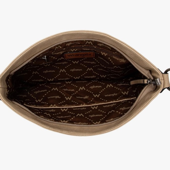 Wrangler Hobo Bag Large Cross Body Shoulder Handbag - Picture 8 of 8